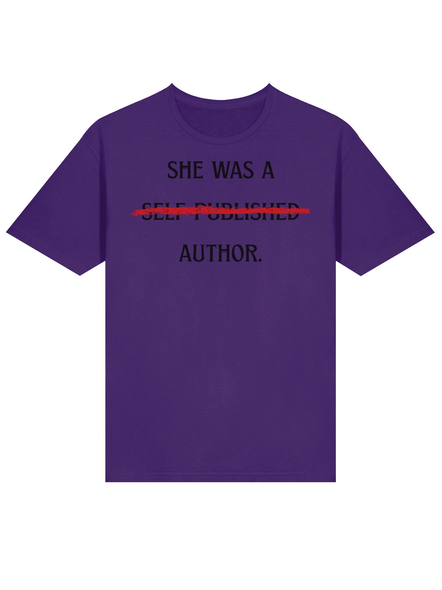 Self-Published Author t-shirt product image (21)