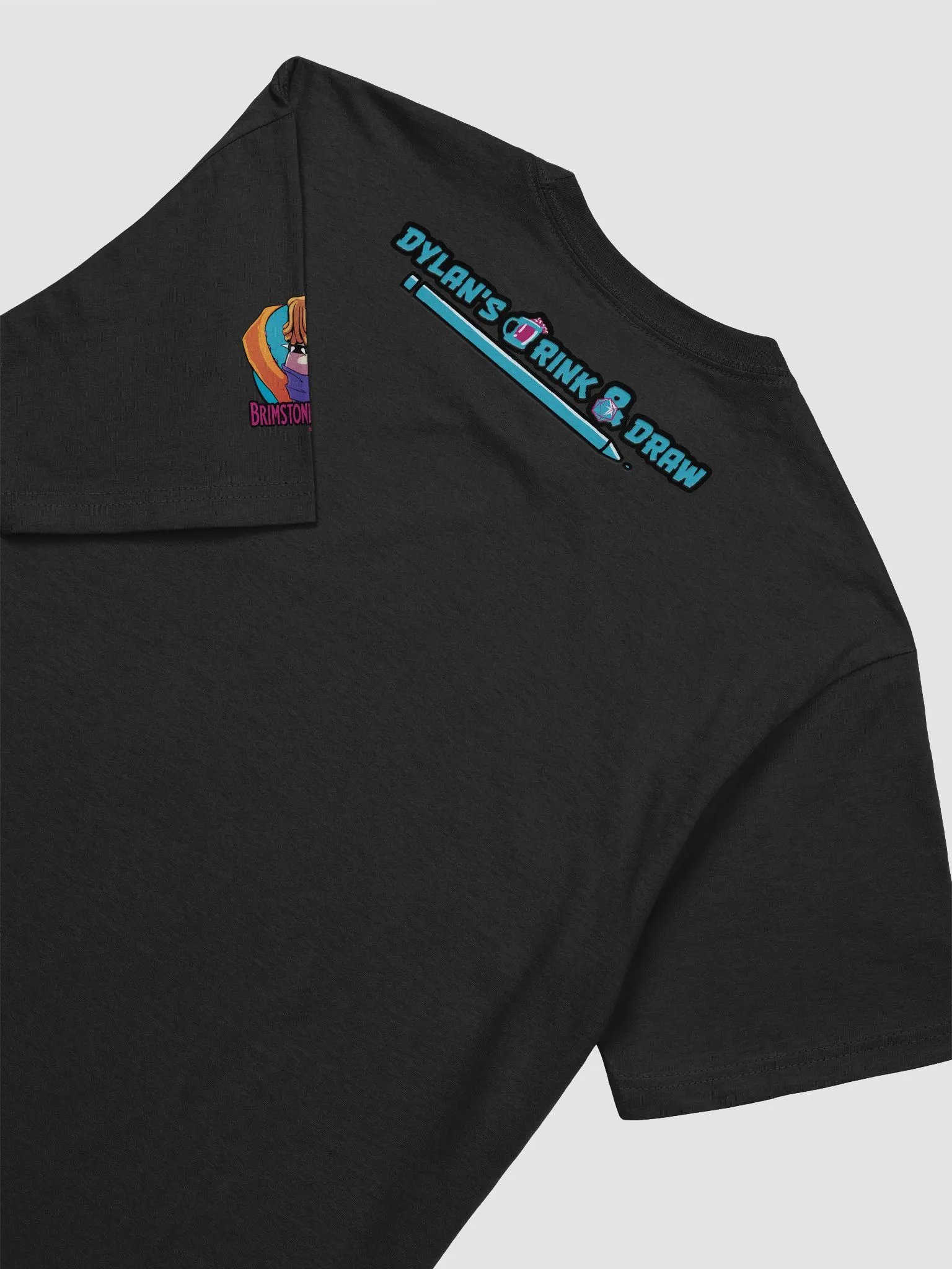 Dylan's Drink & Draw Graphic T-Shirt product image (55)