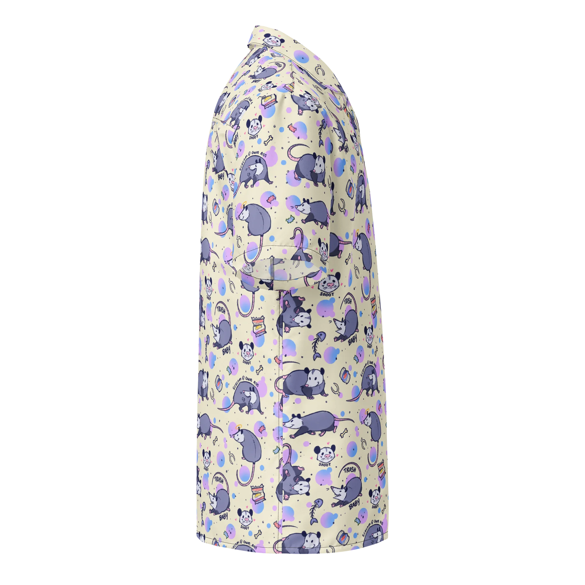 Trash Baby Opossums Button Down product image (4)