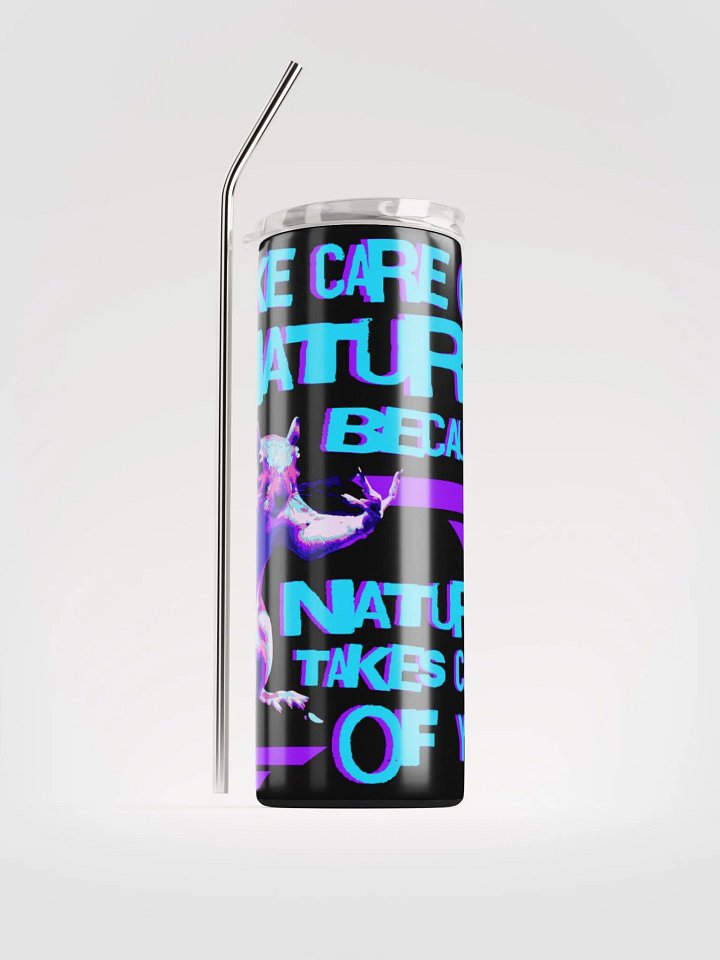 Nature's Guardian Stainless Steel Tumbler product image (1)