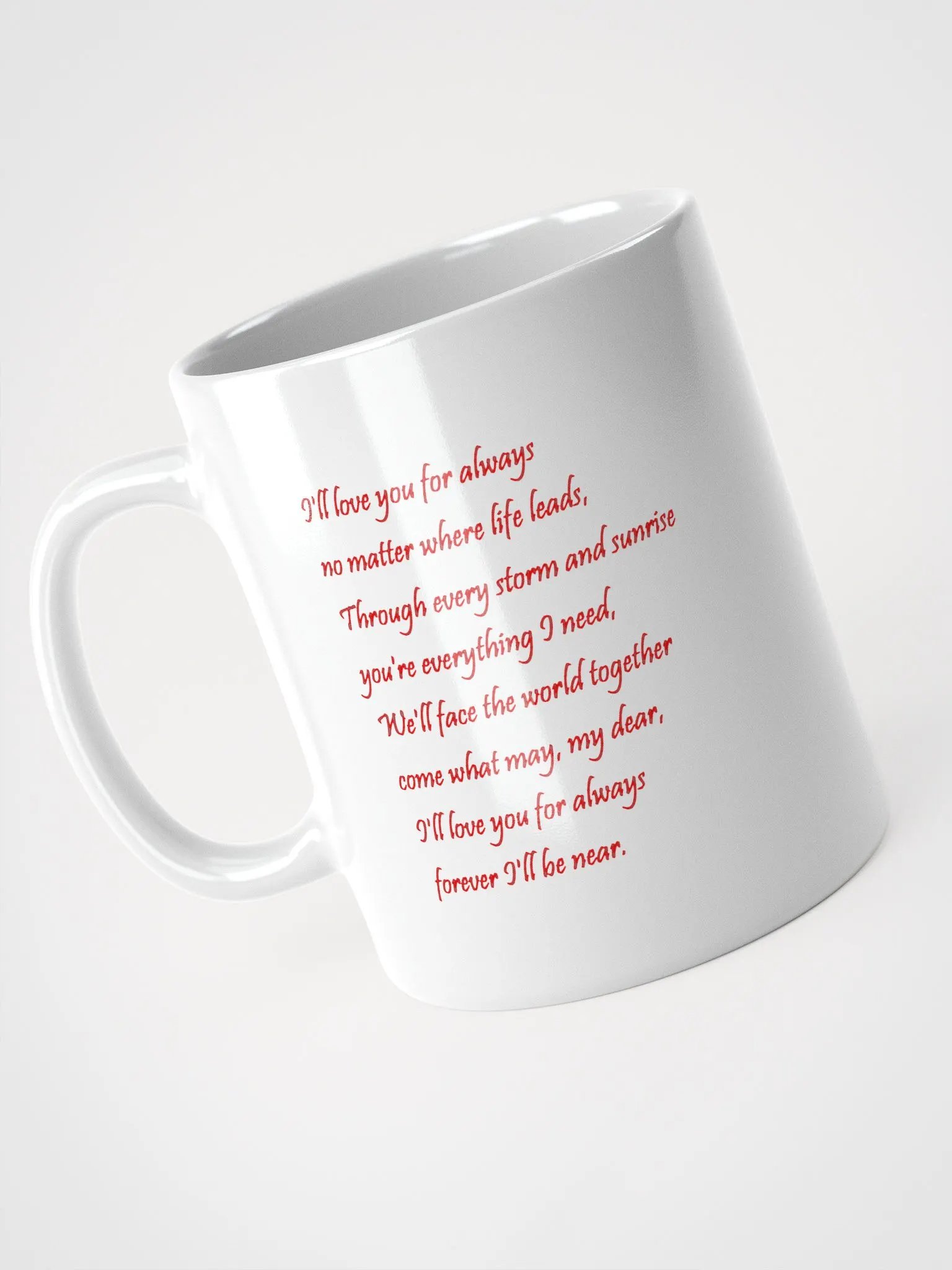 TheCCC - I'll Love You For Always - White Cowboy Mug product image (3)