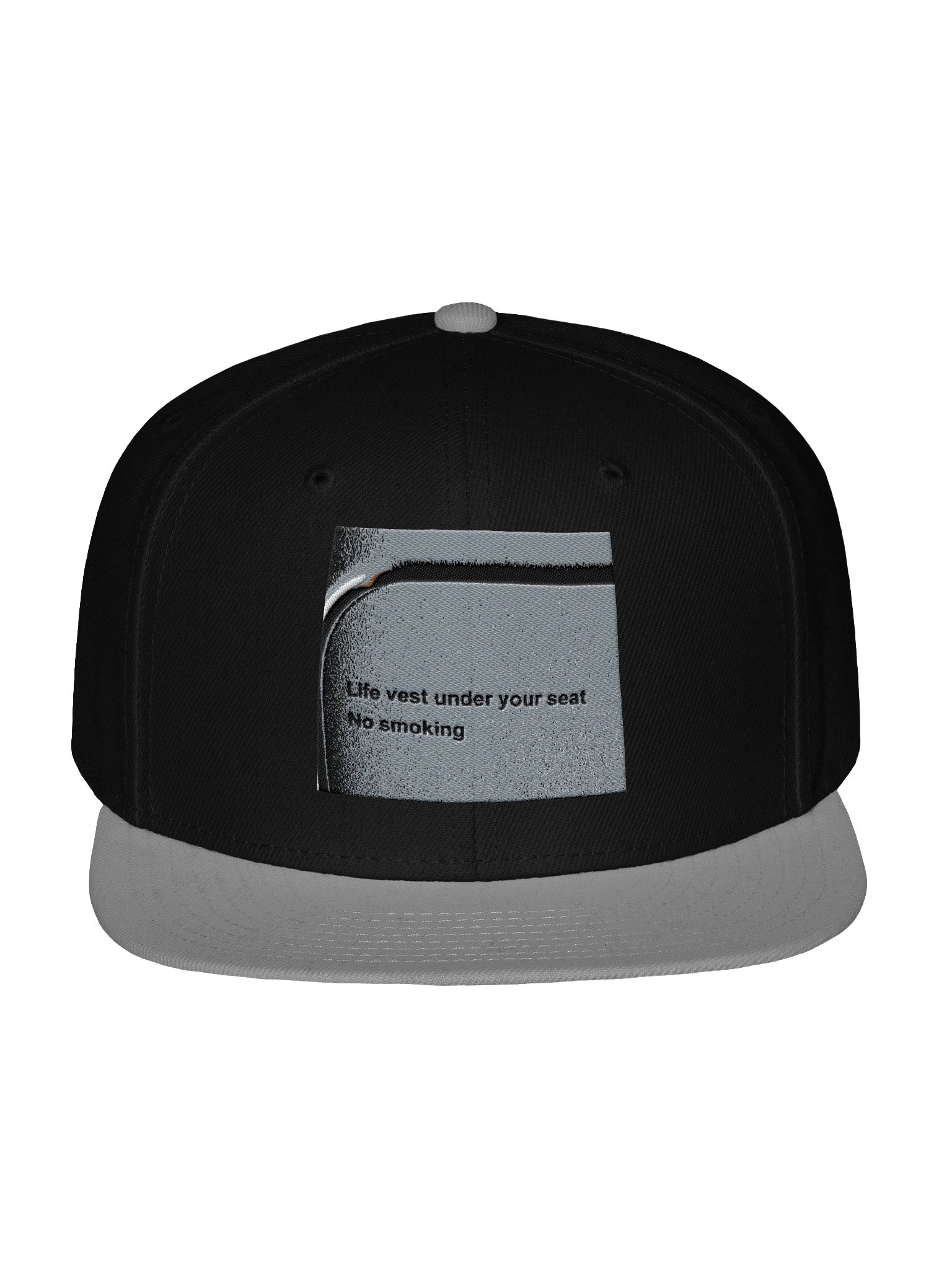 'no smoking' snapback cap product image (5)