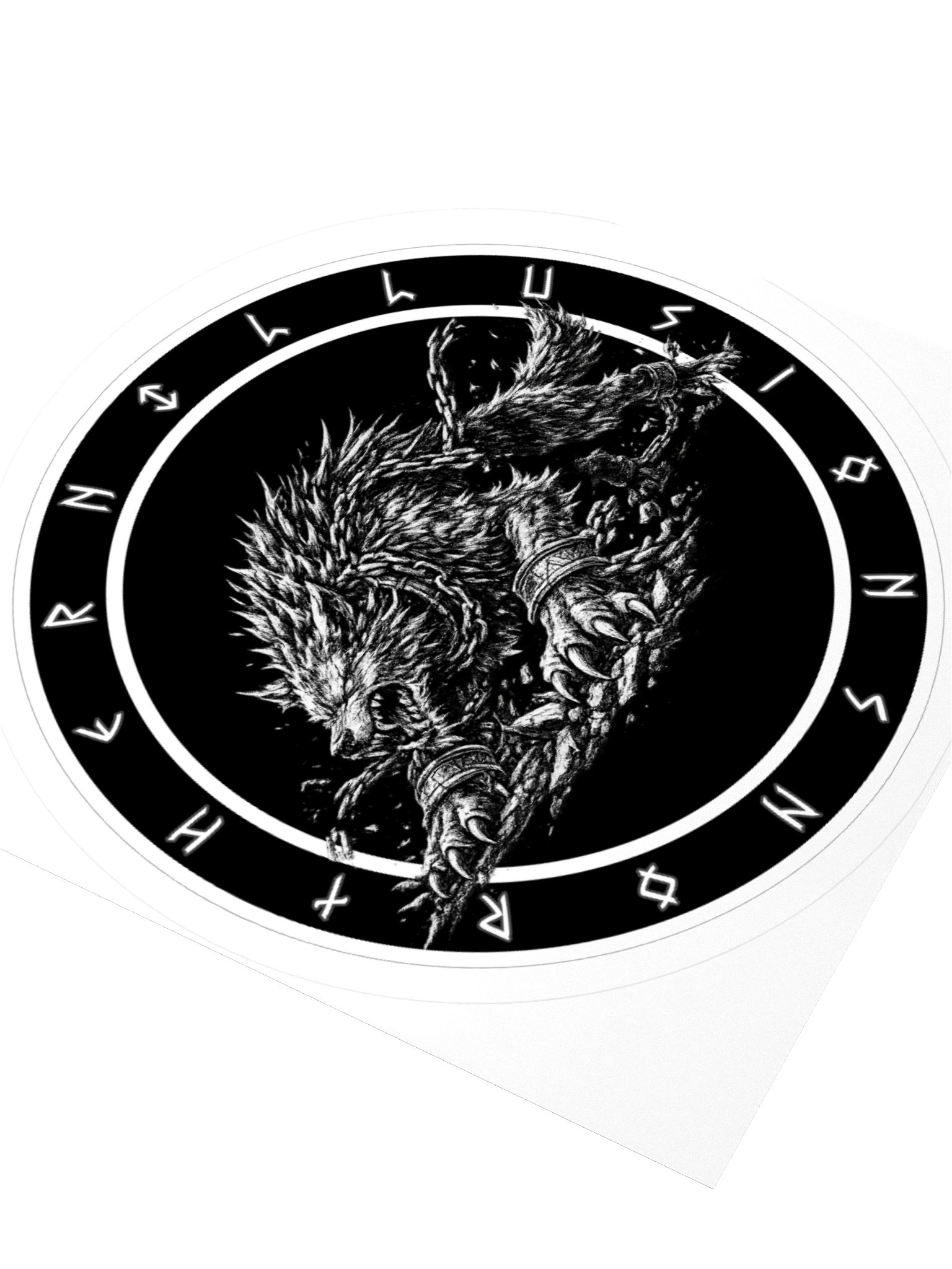 NORTHERN ILLUSIONS - Fenrir Vinyl Sticker product image (3)