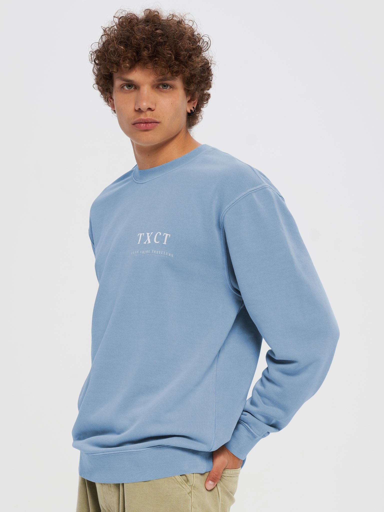 Back in Crime Vintage Washed Crewneck product image (9)