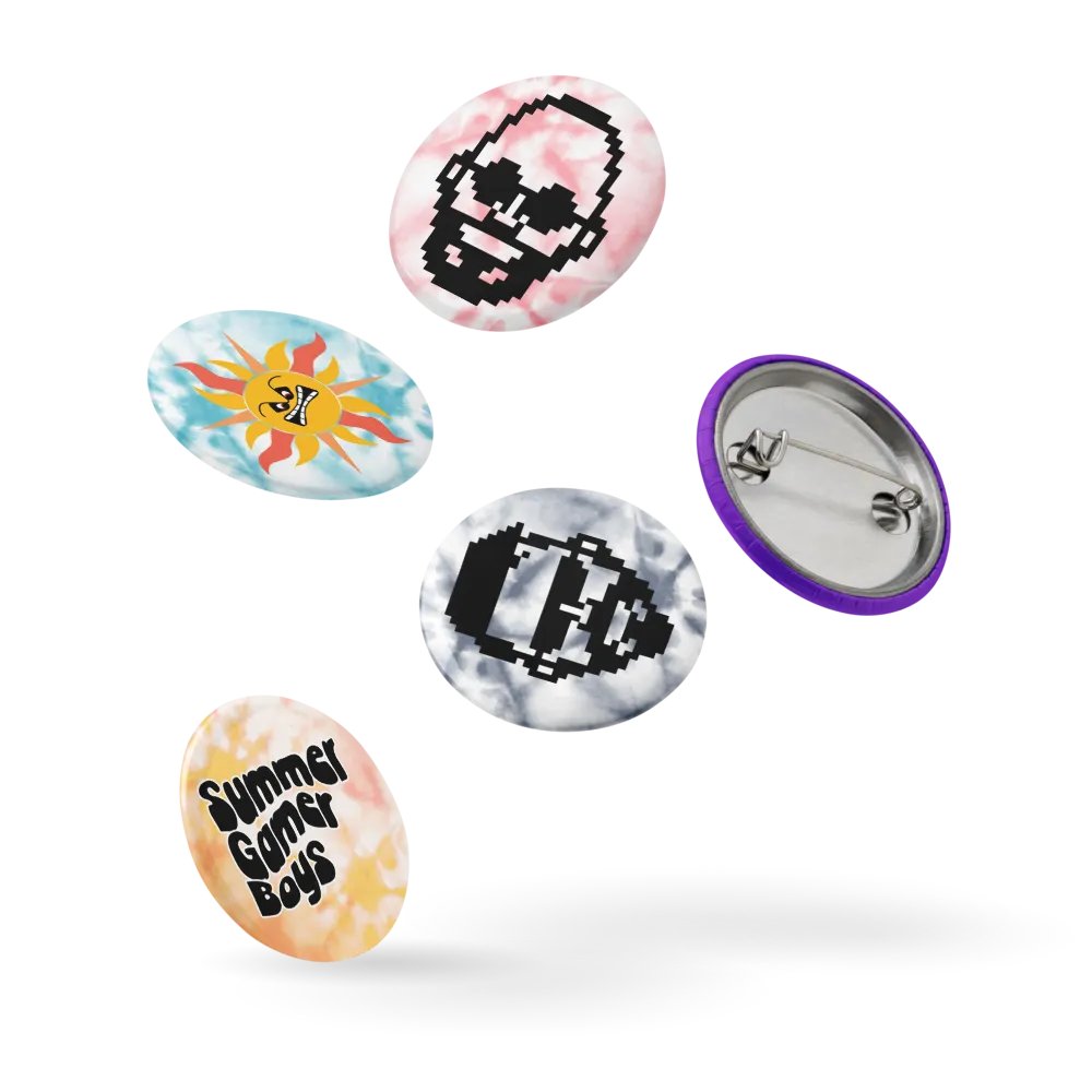 Summer Gamer Boys Pin Set product image (4)