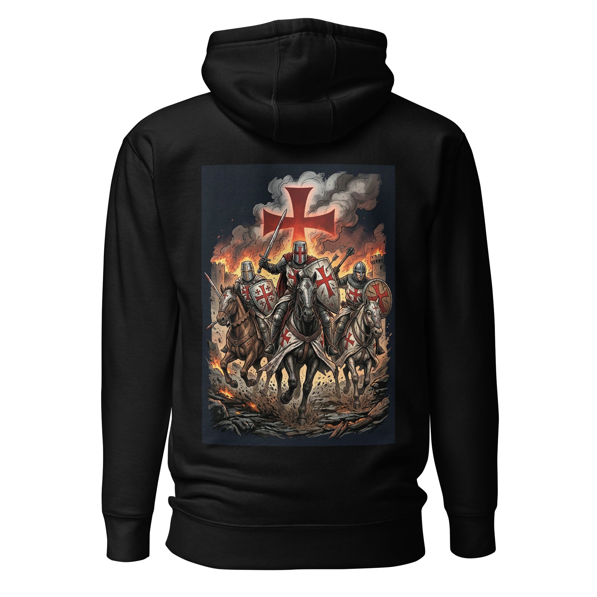 Sudadera con capucha Crusade Knights Battle product image (1)