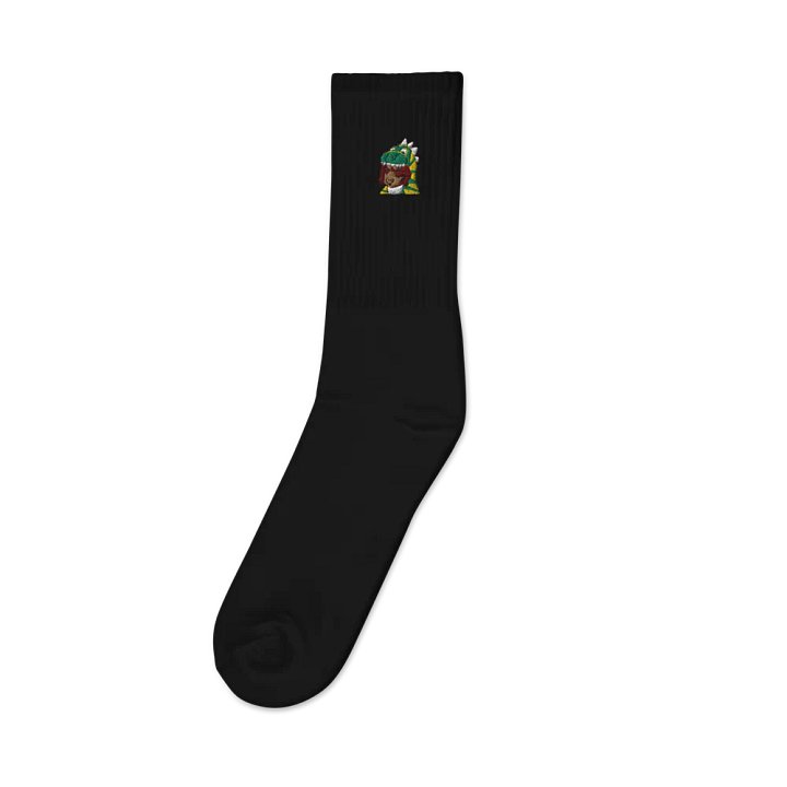 HollyRex Hughie Embroidered Crew Socks product image (2)