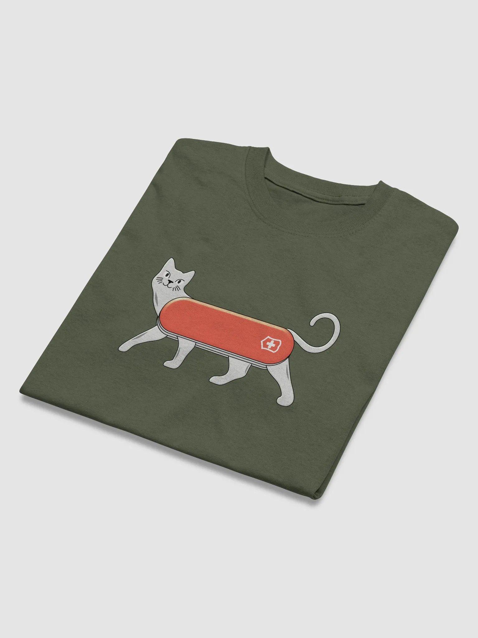 Swiss Knives Heavyweight Unisex T-Shirt product image (3)