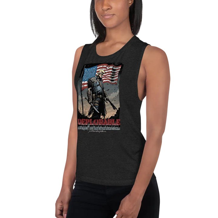Deplorable - Women's Flowy Muscle Tank product image (2)