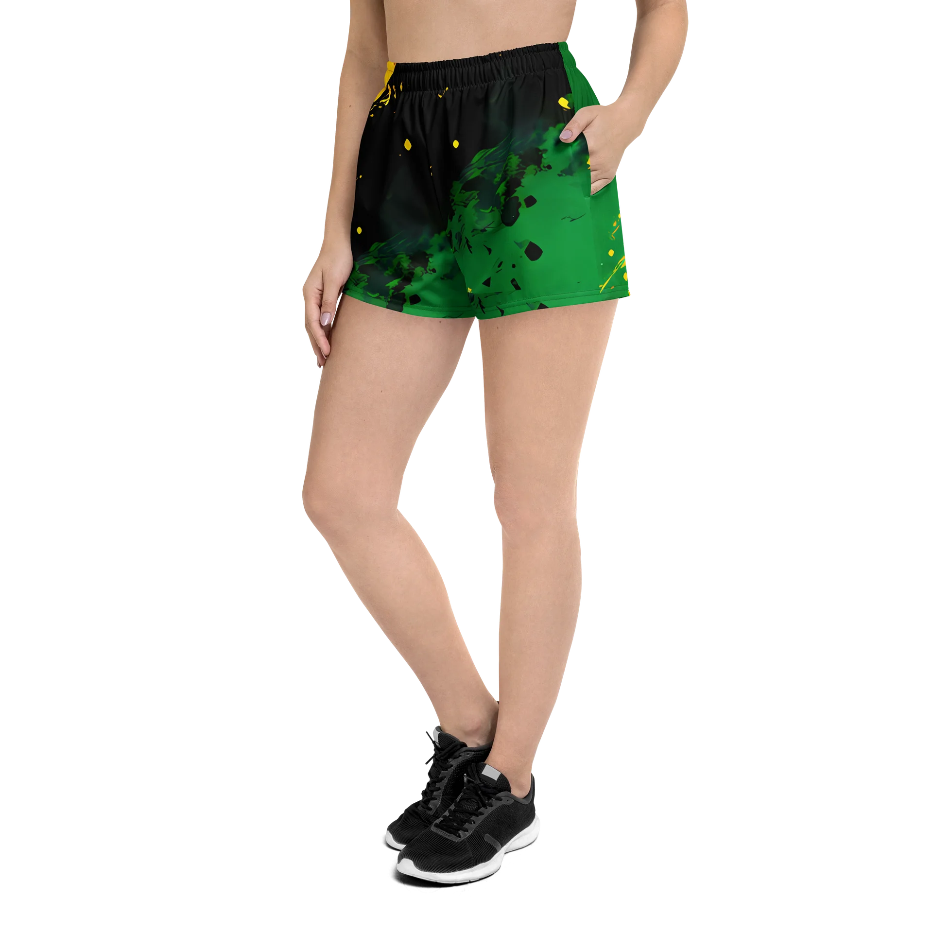 Vintage Jamaica Sport Print - CaribbeanApples | Athletic Shorts product image (4)