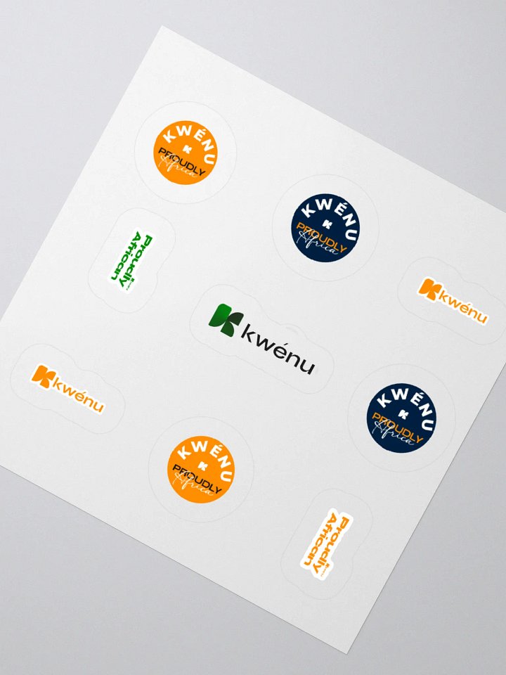 Kwenu African Kiss Cut Stickers product image (6)
