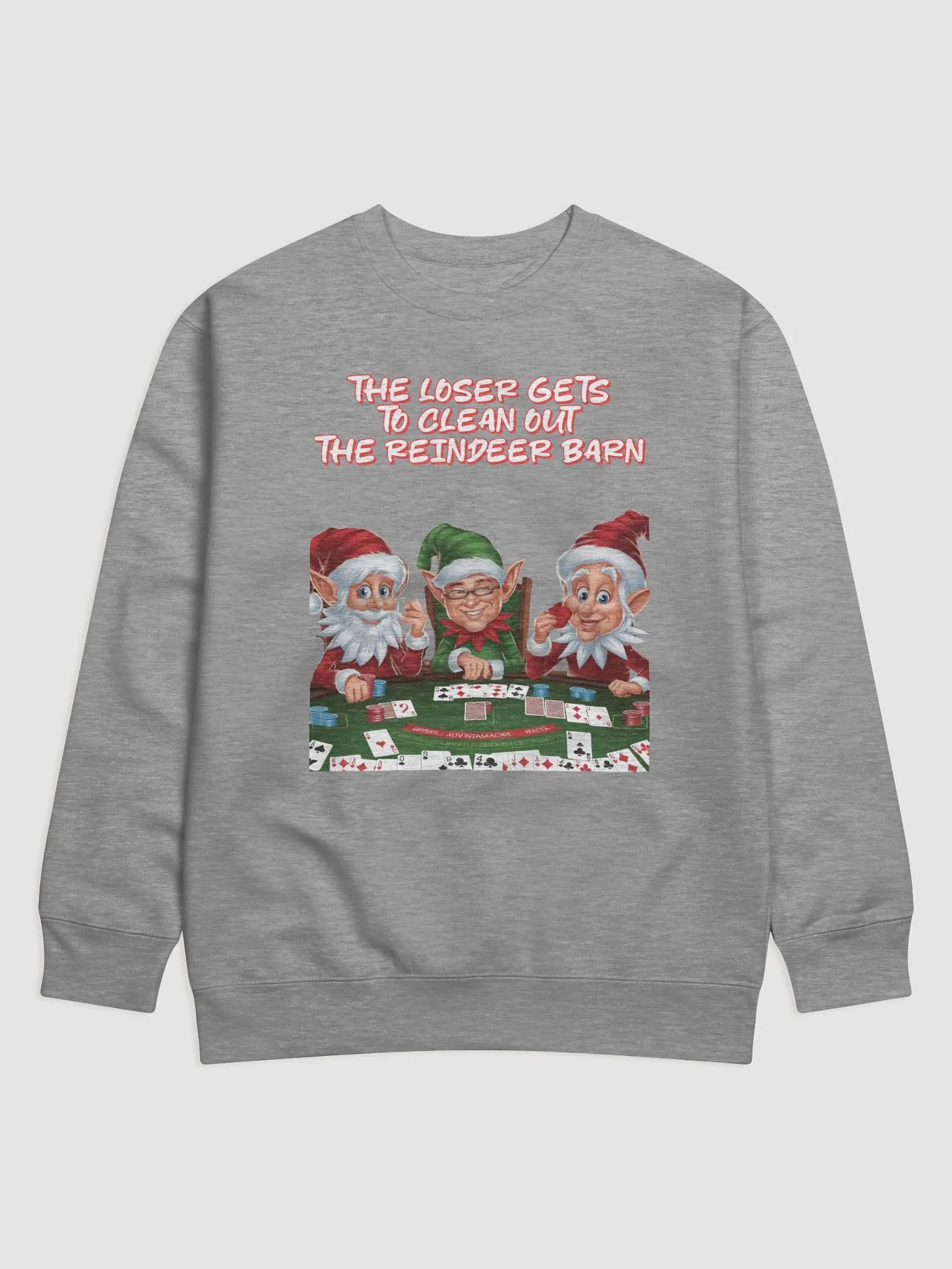 The Loser Gets To Clean Out The Reindeer Barn - Sweatshirt product image (6)