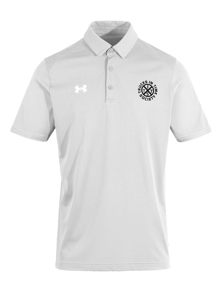 PAR3 TRUCKER Men's Polo Shirt BLACK LOGO product image (1)