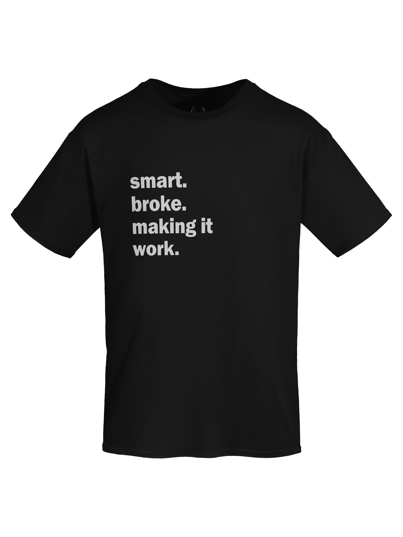 Smart and Broke - Heavyweight Tee - Black product image (7)