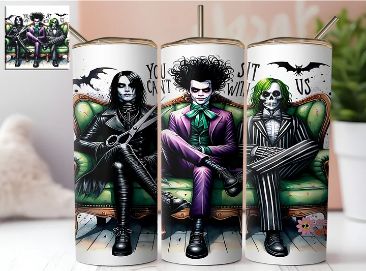 Funny Halloween Tumbler Wrap PNG product image (1)