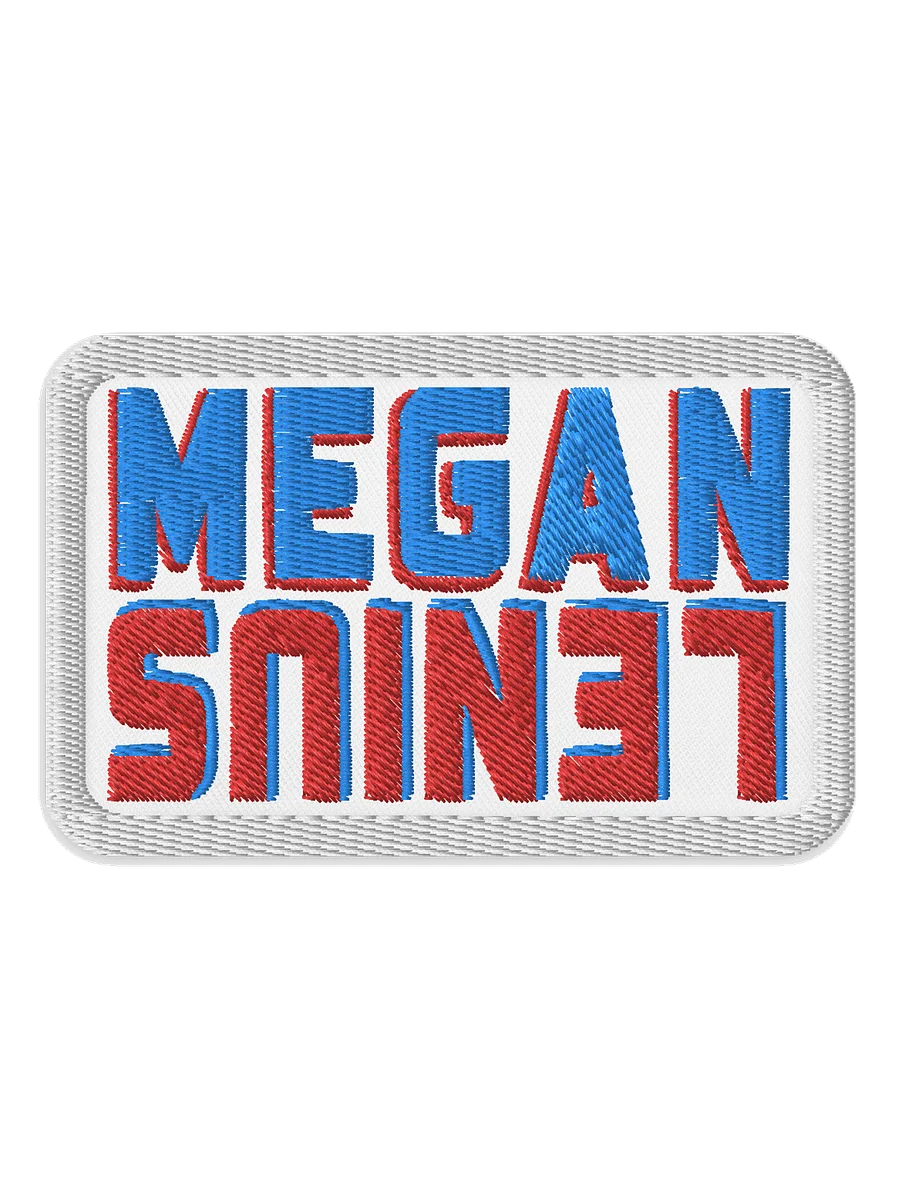 Megan Lenius Embroidered Patch in White product image (1)