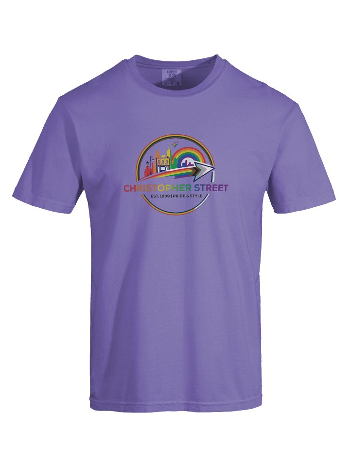 Christopher Street Pride Skyline Rainbow Tee product image (2)
