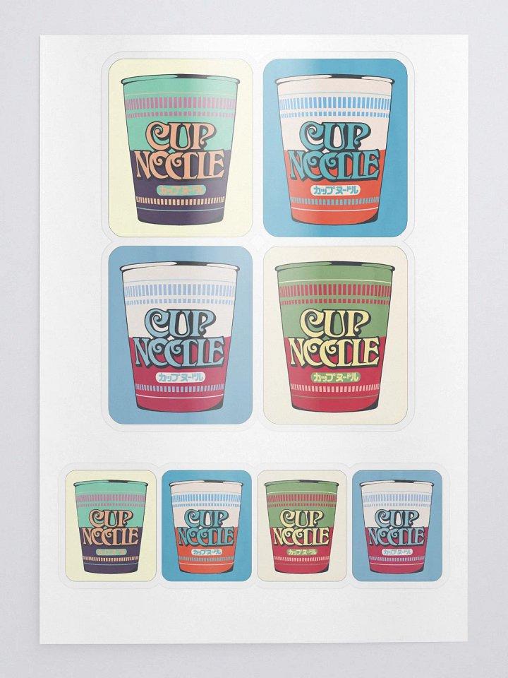 Cup Noodle Stickers product image (1)