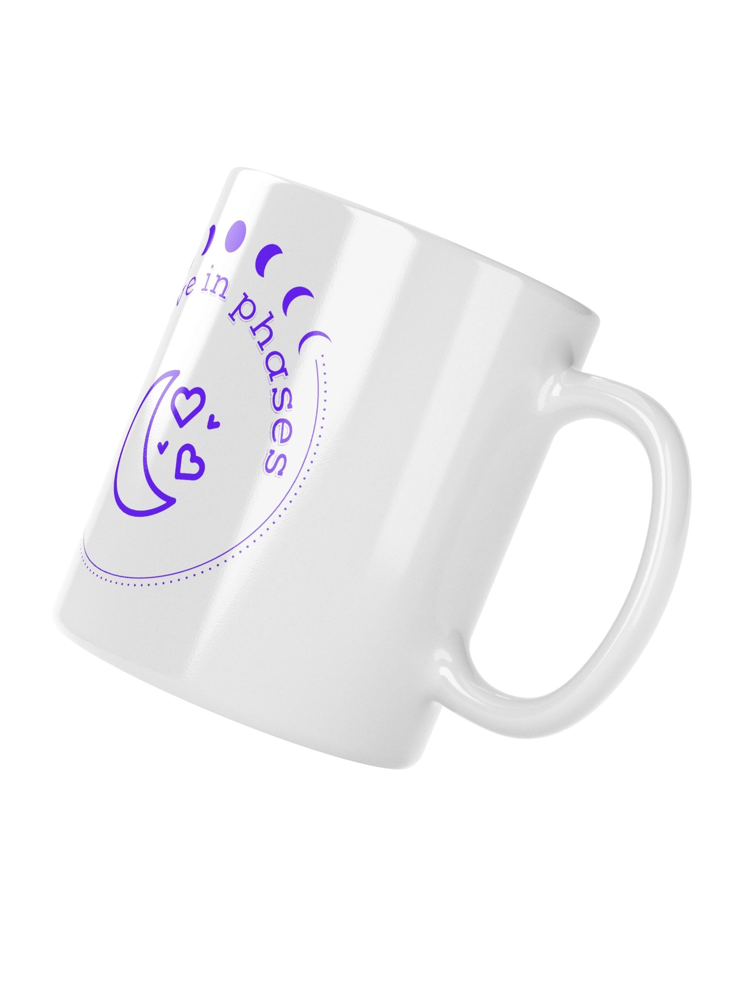 Like the Moon We Live in Phases Mug | Celestial Moon Phase Coffee Mug product image (4)