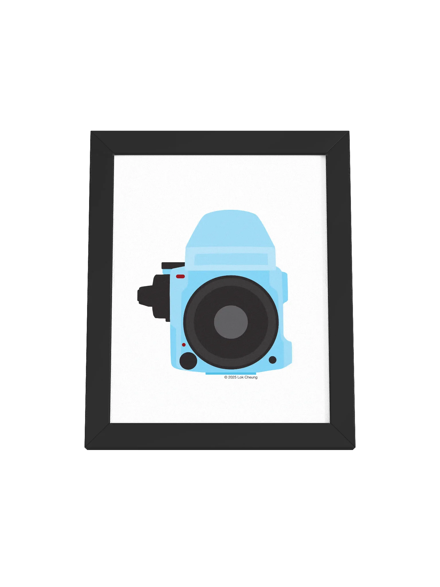 M 645 Blue - Framed Poster product image (10)