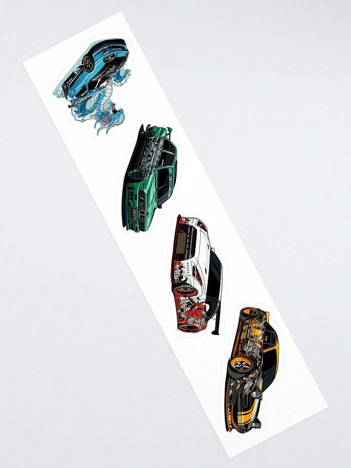 Sticker Strip 15" x 3.75" Sport Cars product image (2)