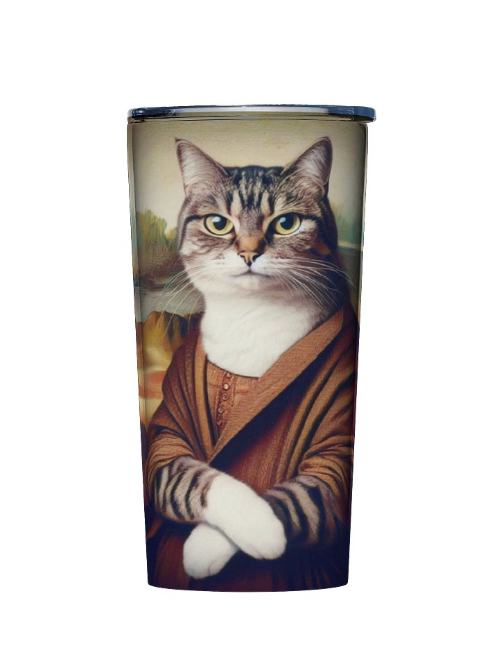 Meow Lisa, Premium Tumbler product image (1)