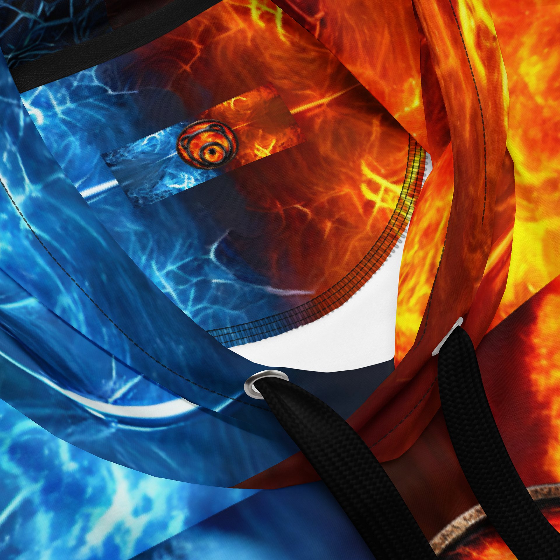 VERBAL KOMBAT Fire & Ice Hoodie product image (4)
