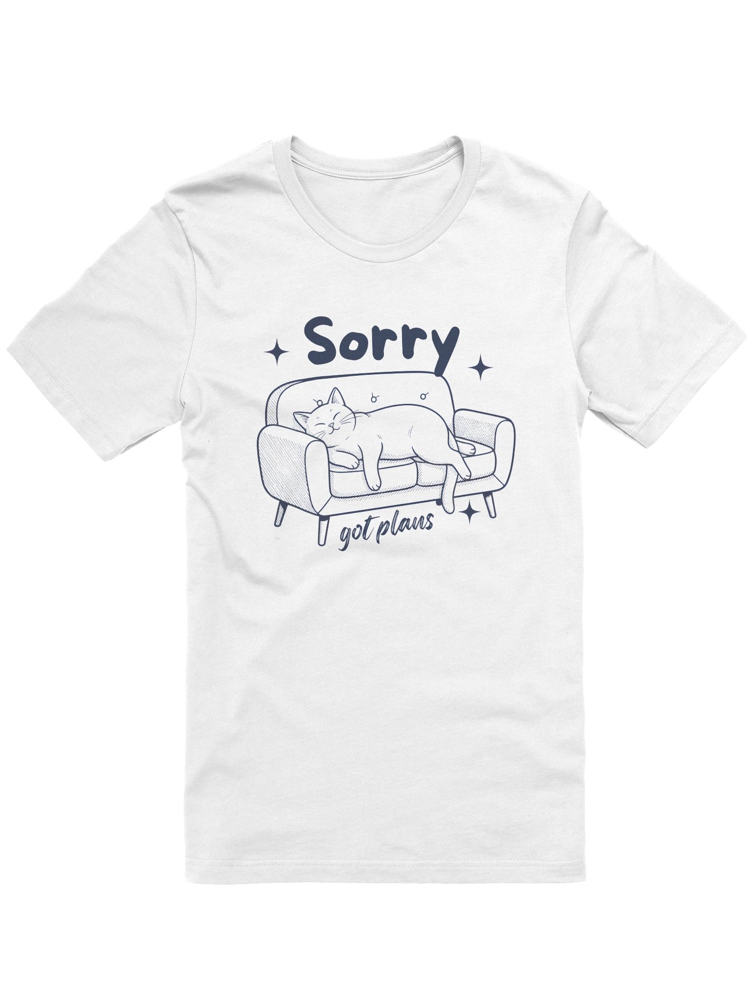 Sorry Got Plans Funny T-Shirt product image (1)