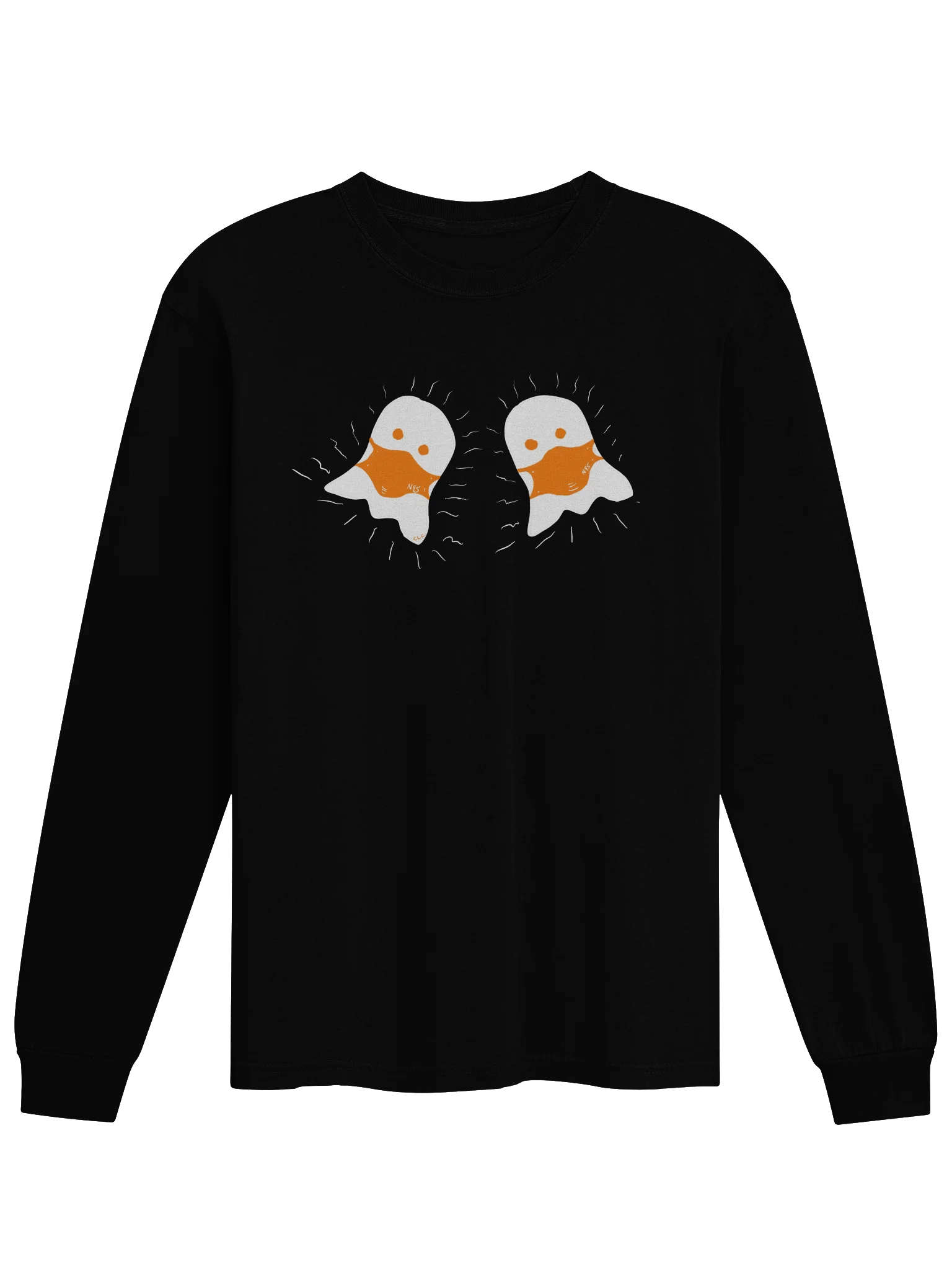 Boo! Masked Duo long sleeve tee product image (3)