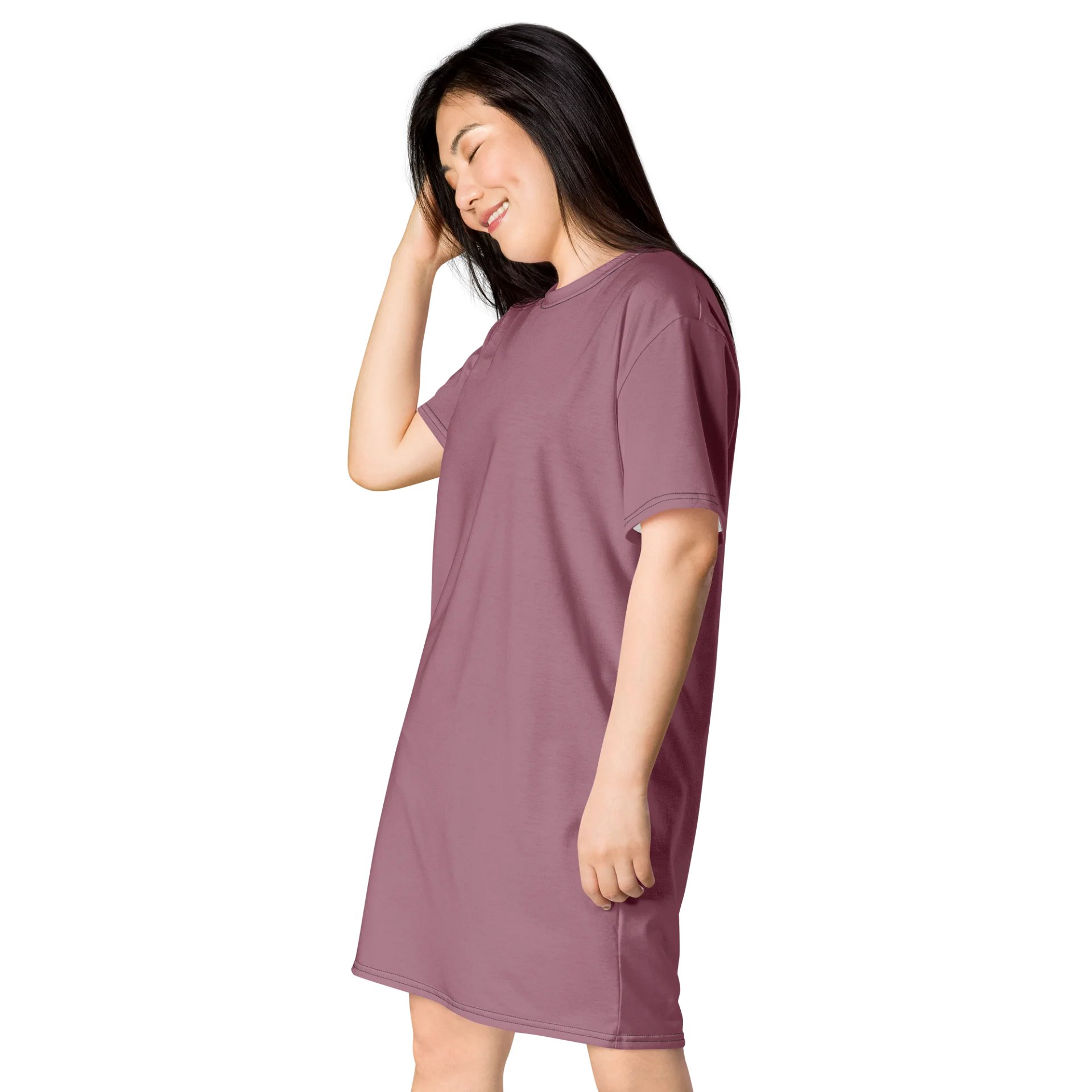 Oversized T-Shirt Dress - Rich Tapestry, Sizes 2XS-6XL product image (3)