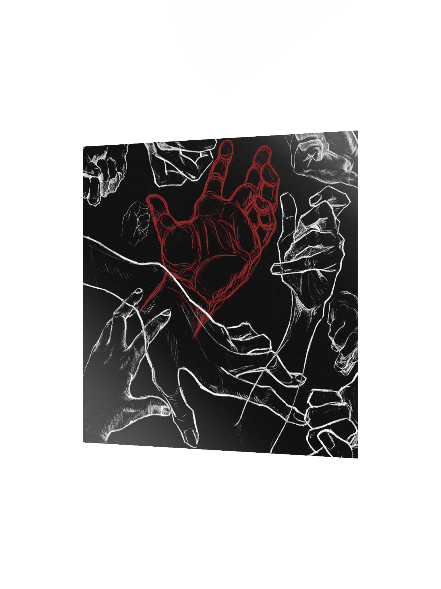 HANDS! No-Text Art Poster product image (9)