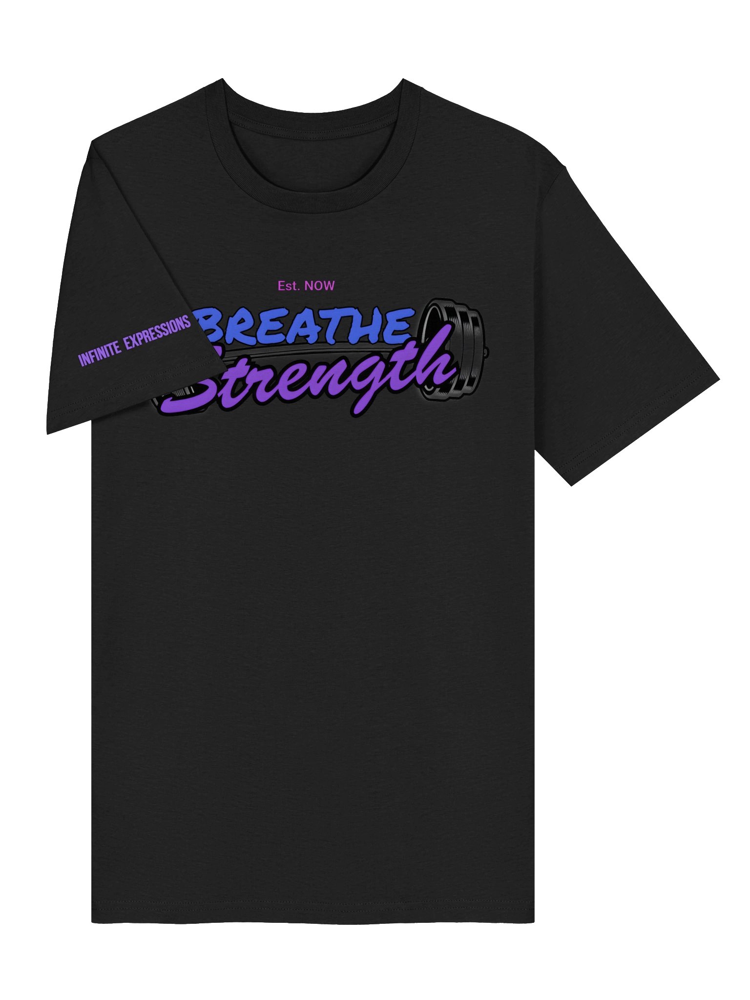 Breathe Strength Est. Now Logo Tee product image (15)