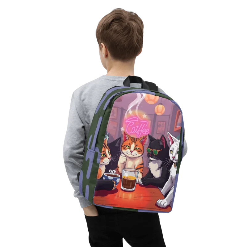 Minimalist Backpack -The Meowcha Club product image (4)