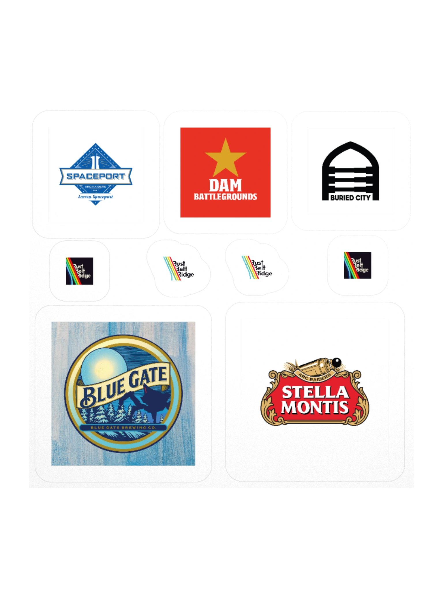 Arc Raiders City Stickers product image (1)
