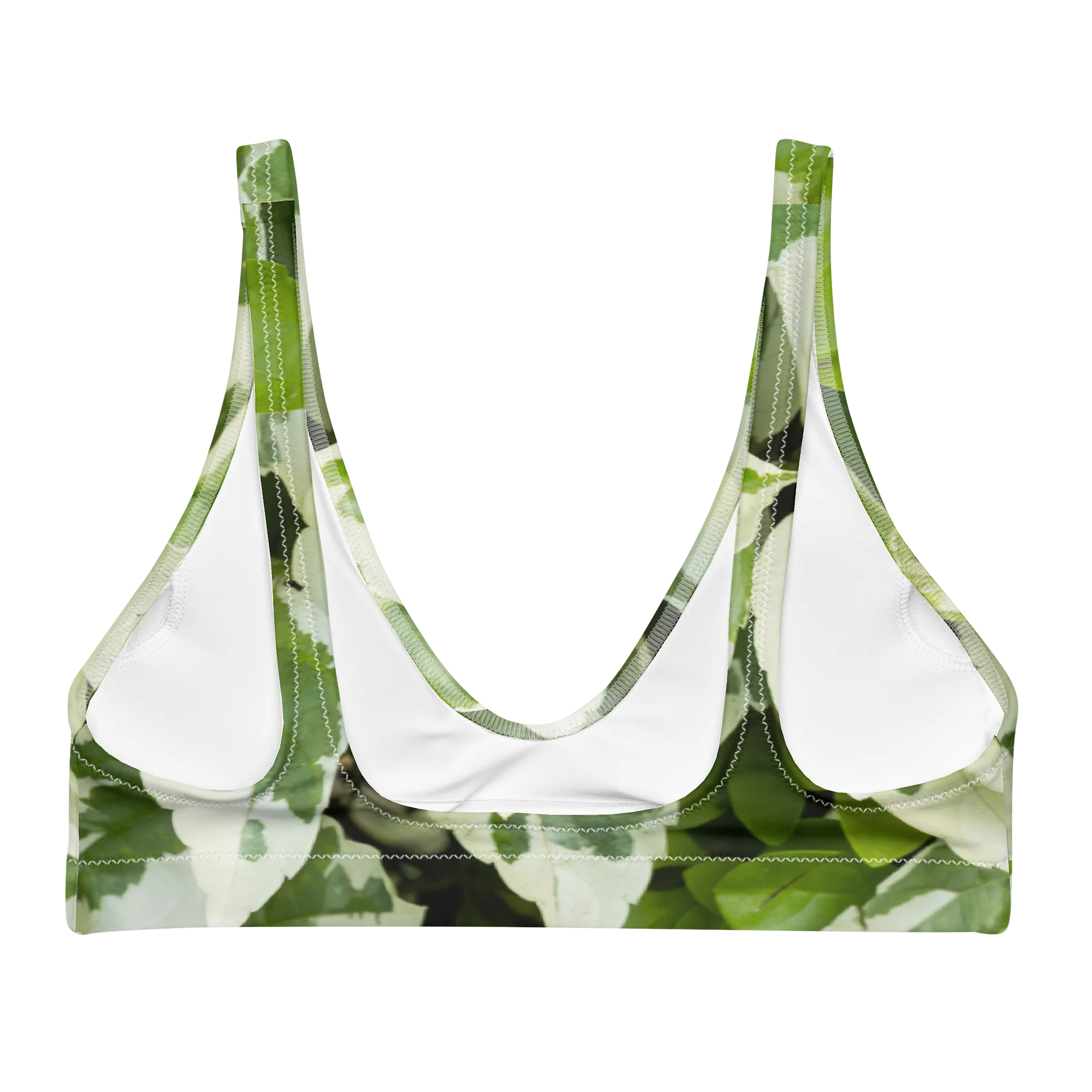 Moss & Parch All-Over Print Recycled Padded Bikini Top product image (2)
