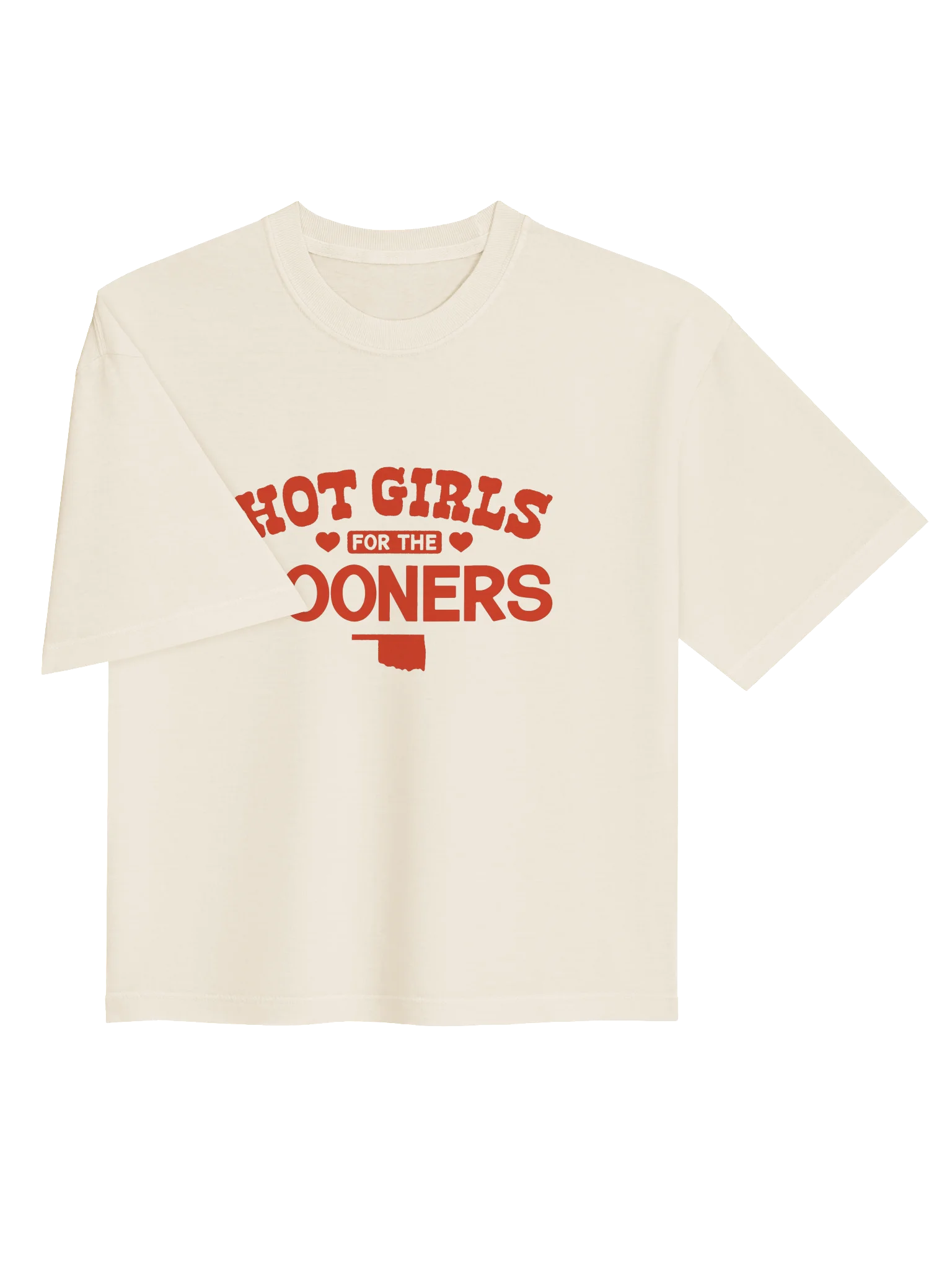 Hot Girls for the Sooners Boxy Women's Tee product image (3)