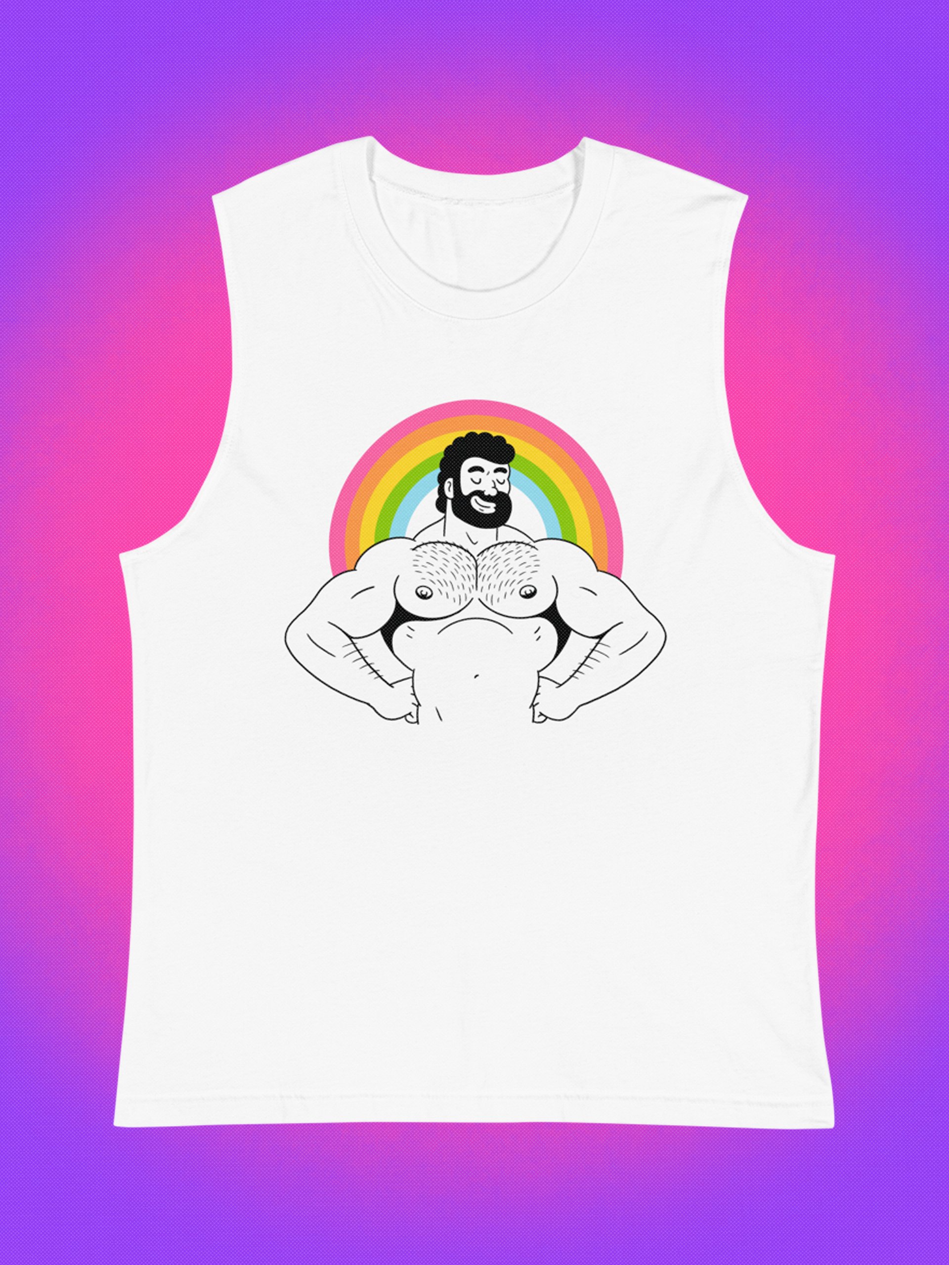 Rainbow Pride Muscle Tank product image (1)