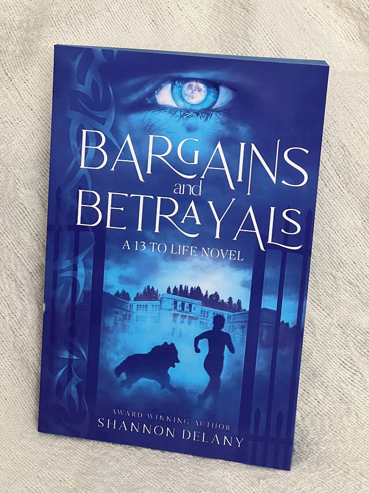 BARGAINS AND BETRAYALS Special Edition with Powder Blue Page Edges product image (1)