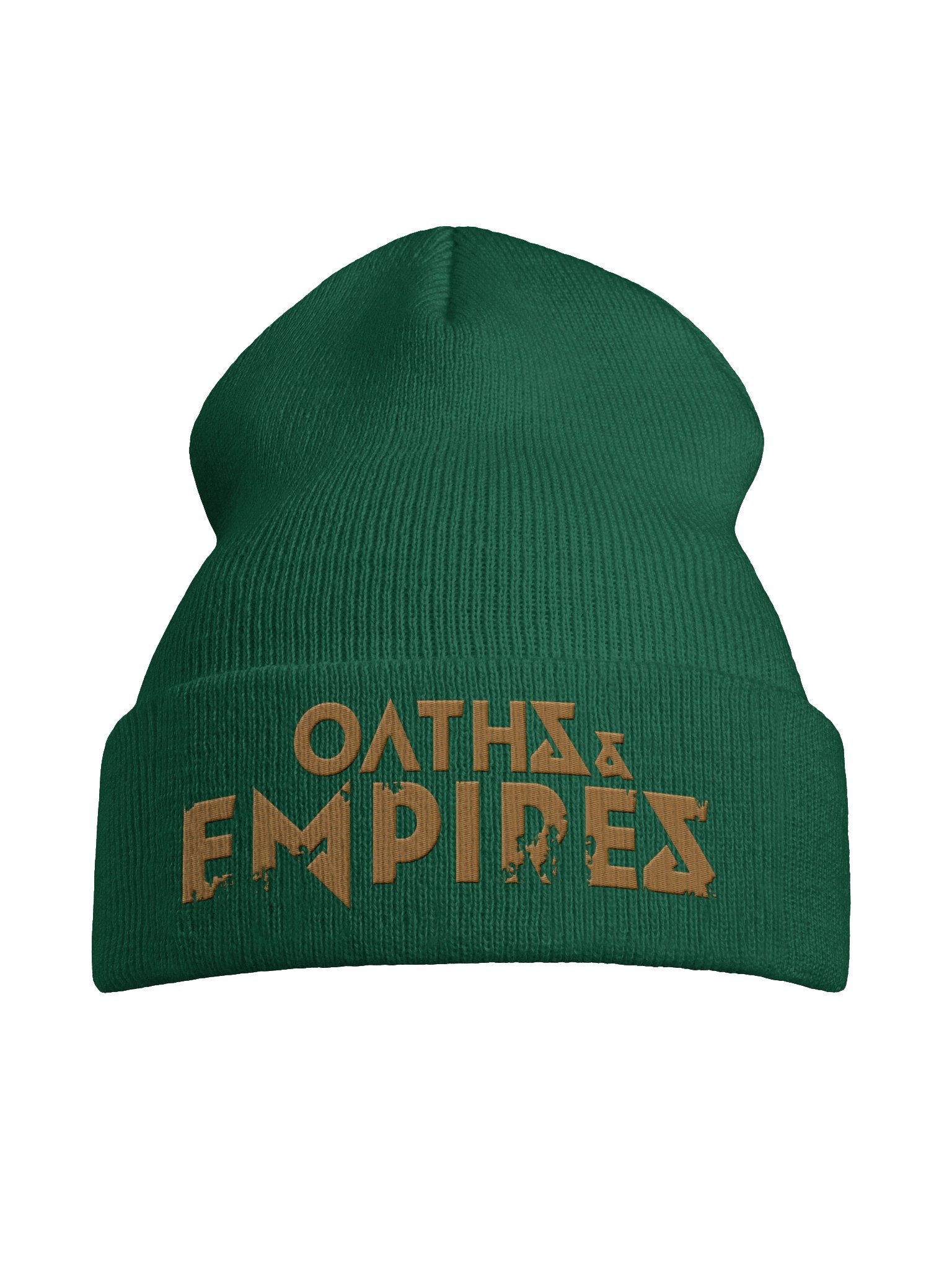 Oaths & Empires Green Beanie product image (7)