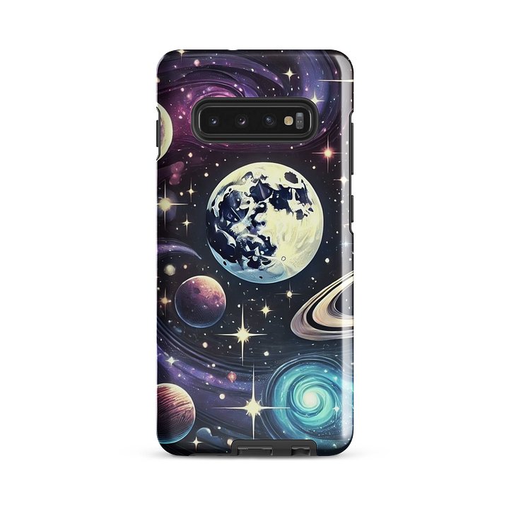 Cosmic Galaxy Samsung Tough Case - Planets & Stars Design product image (1)