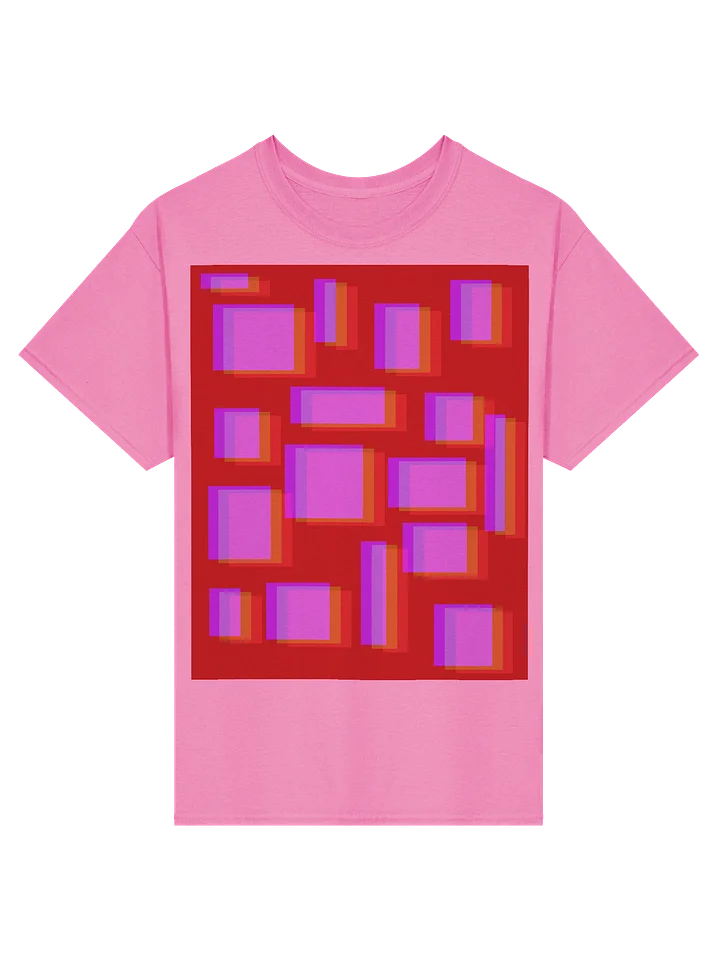 Vibrant Layered Rectangles T-Shirt product image (1)