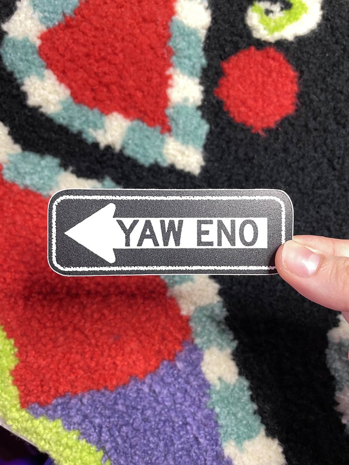 YAW ENO Sticker product image (1)