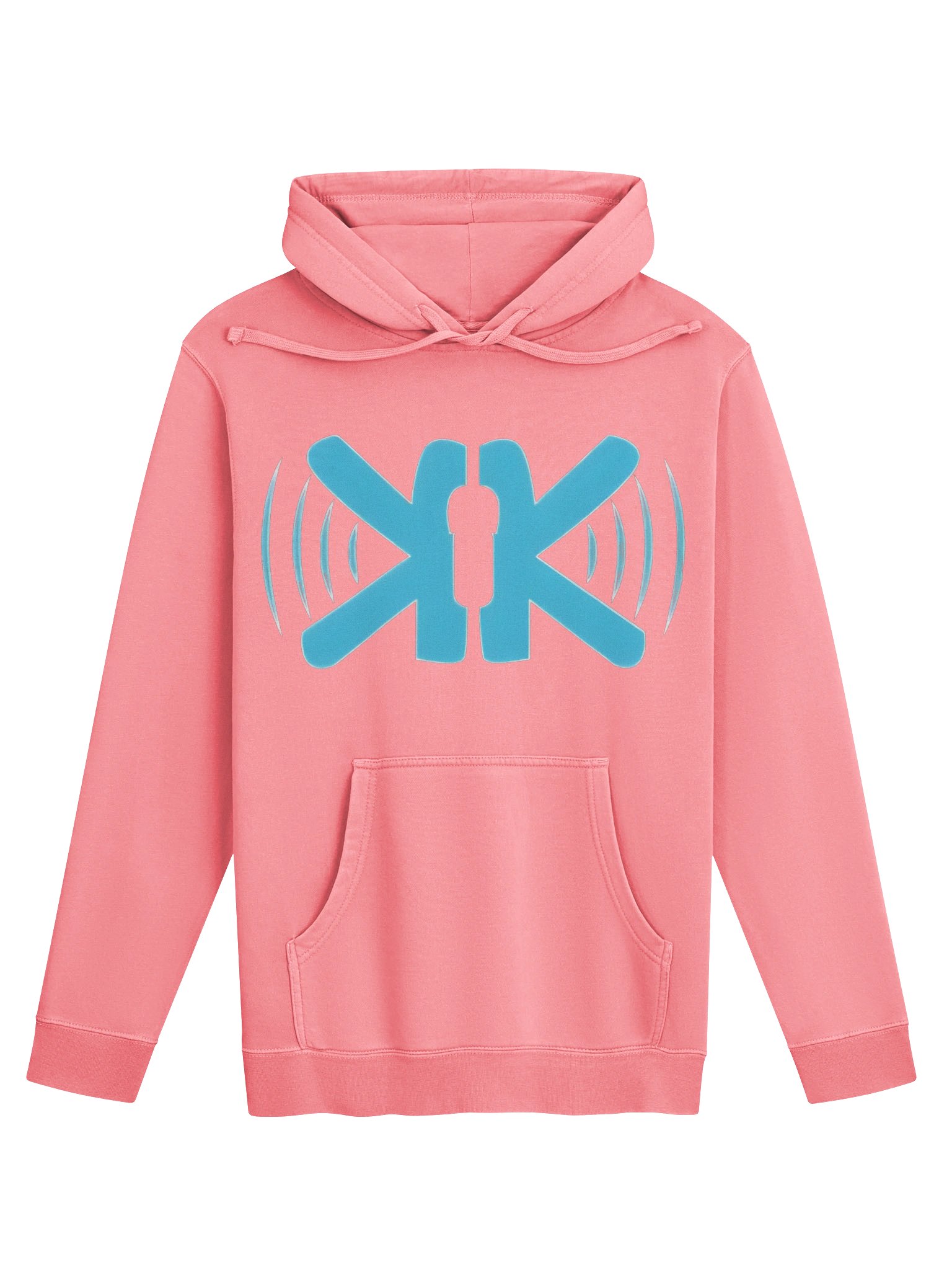 KIUK Women's Independent Trading Co. Pigment Dyed Hoodie product image (1)