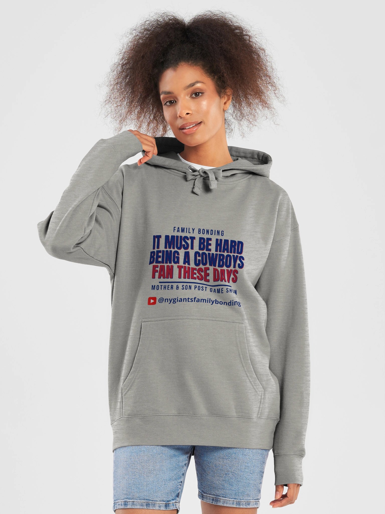 2026 Cowboys Hater - It Must Be Hard Being a Cowboys Fan These Days- Family Bonding Premium Super Fan Light Color Hoodie product image (1)