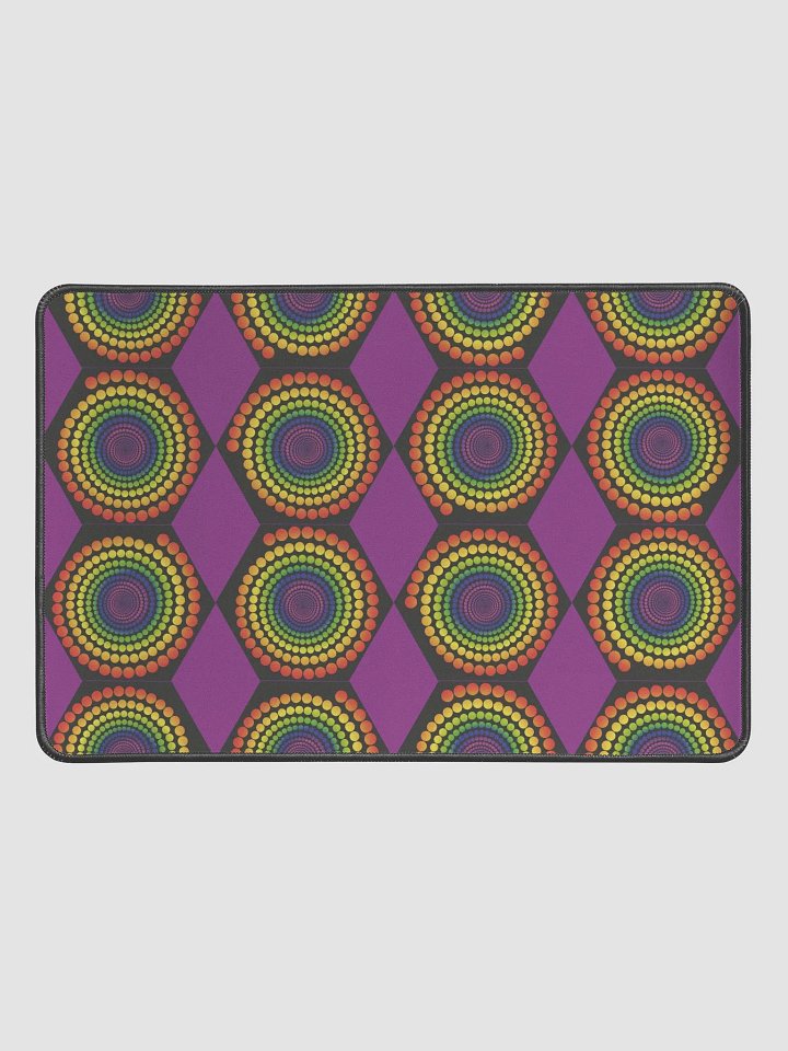 Vivid Spirals Desk Mat product image (1)