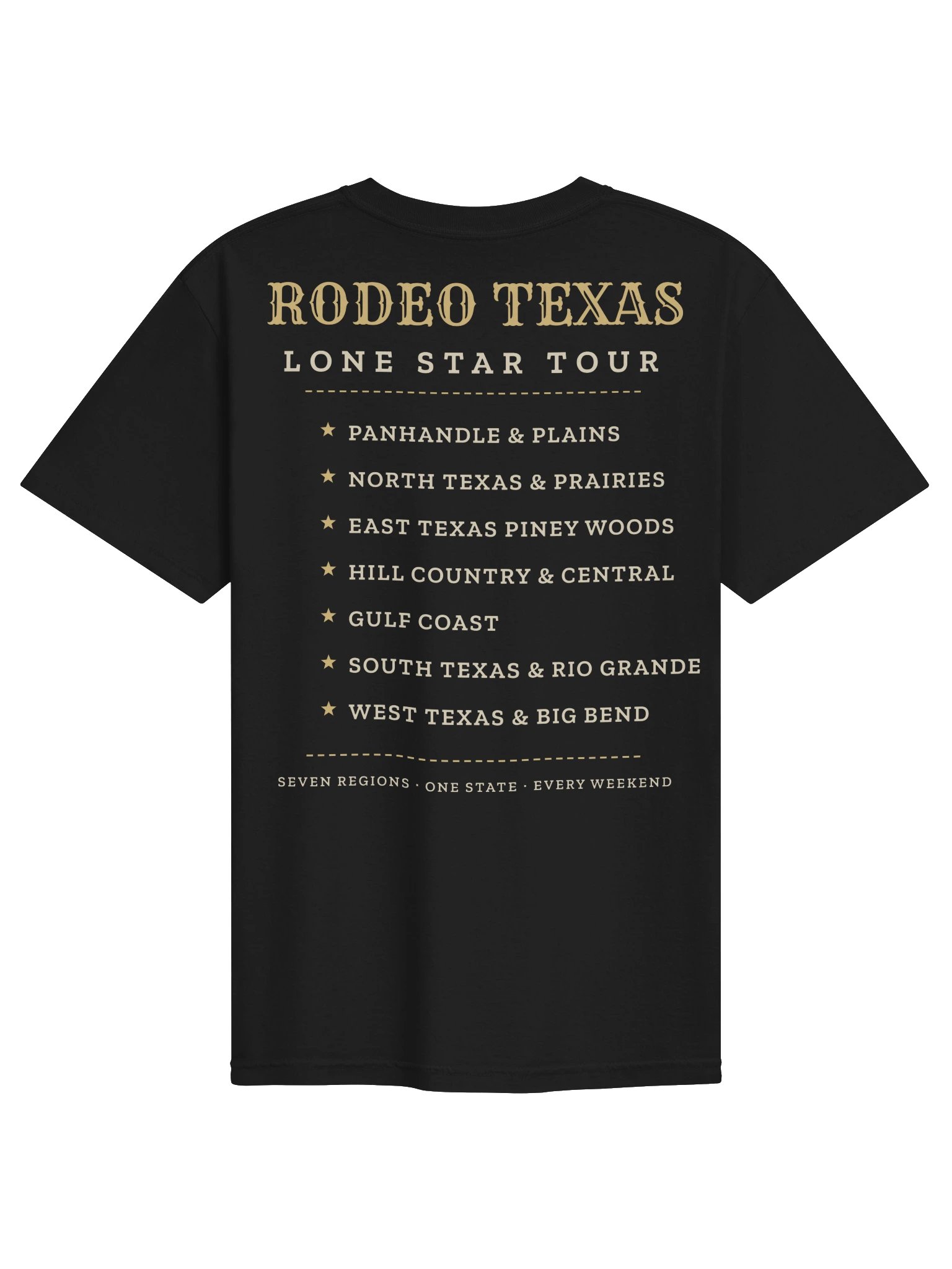 Lone Star Tour Tee (Dark) product image (5)