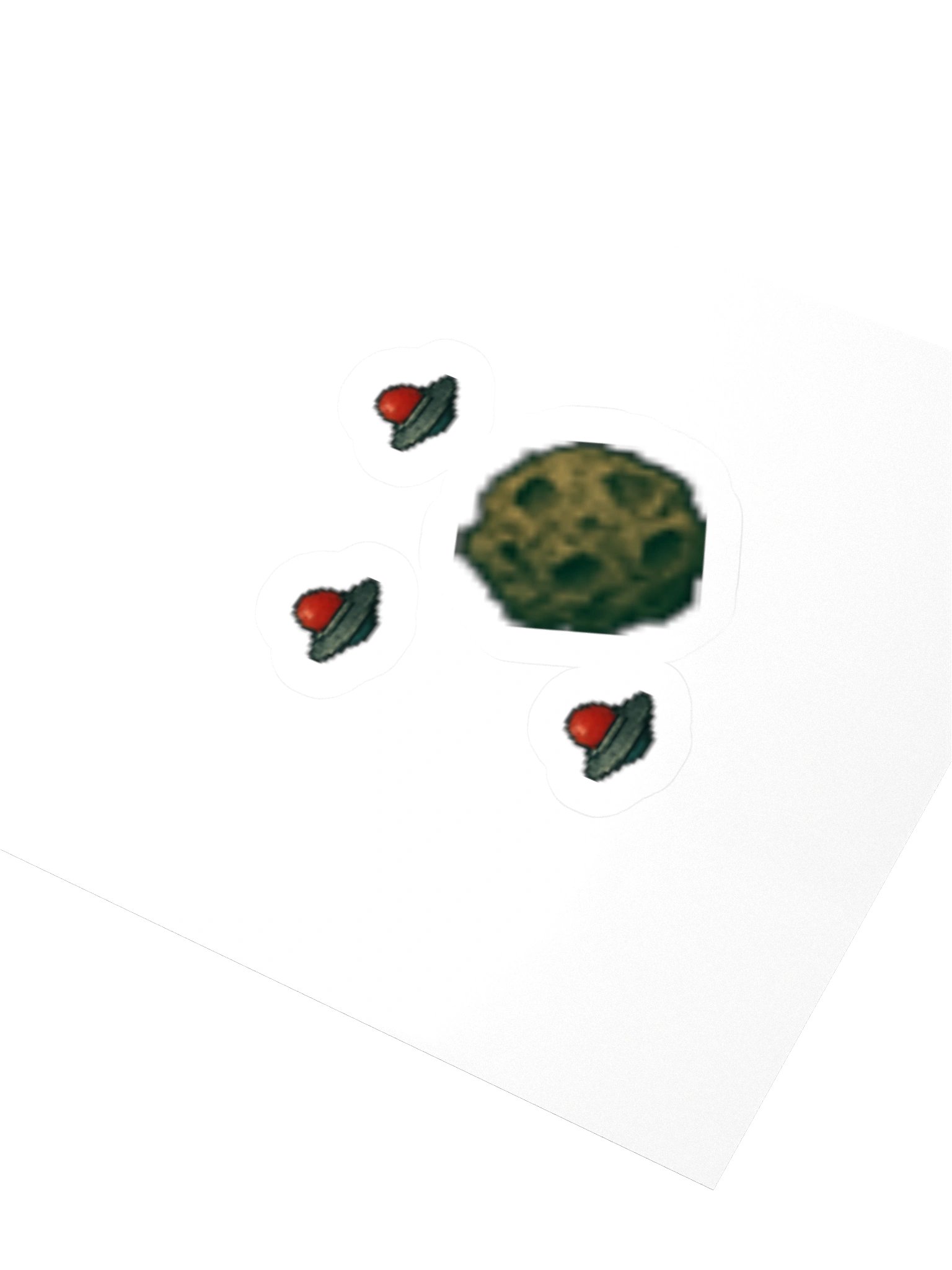 Meteor - Green w UFOs product image (3)