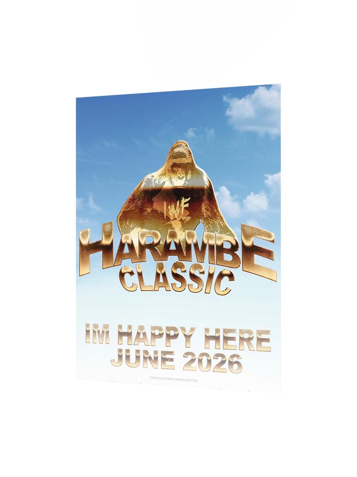 IWF HARAMBE CLASSIC 2026 Poster product image (2)