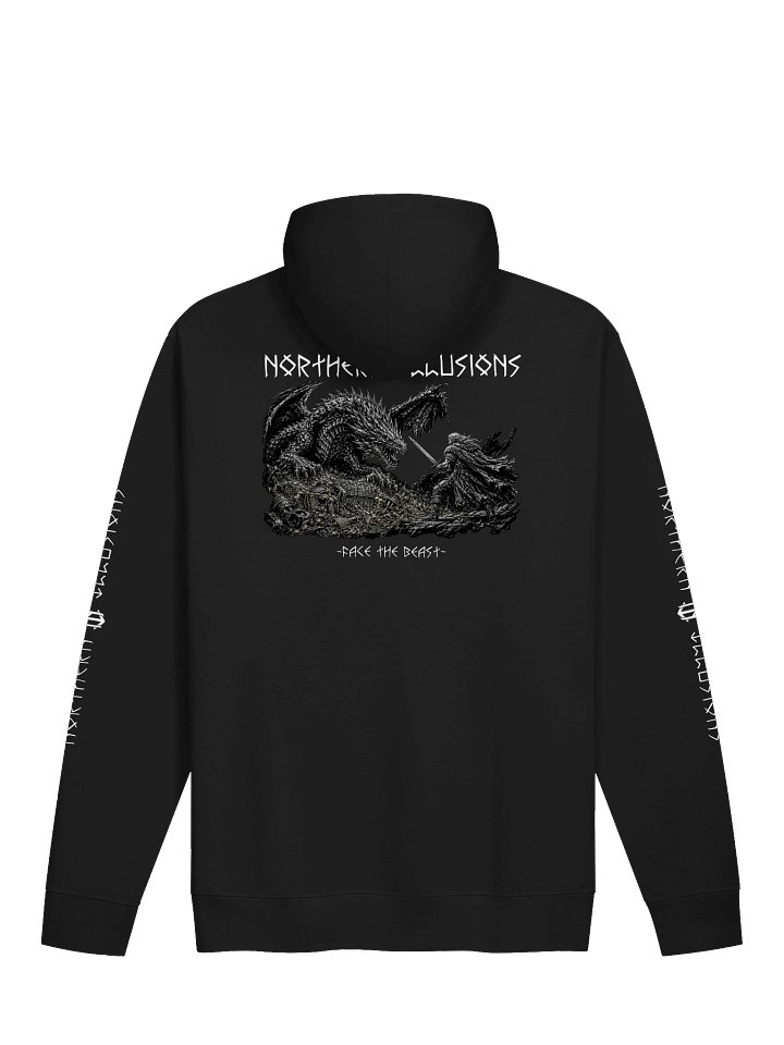 NORTHERN ILLUSIONS - Face the Beast (Fafnir & Sigurd) Hoodie product image (11)