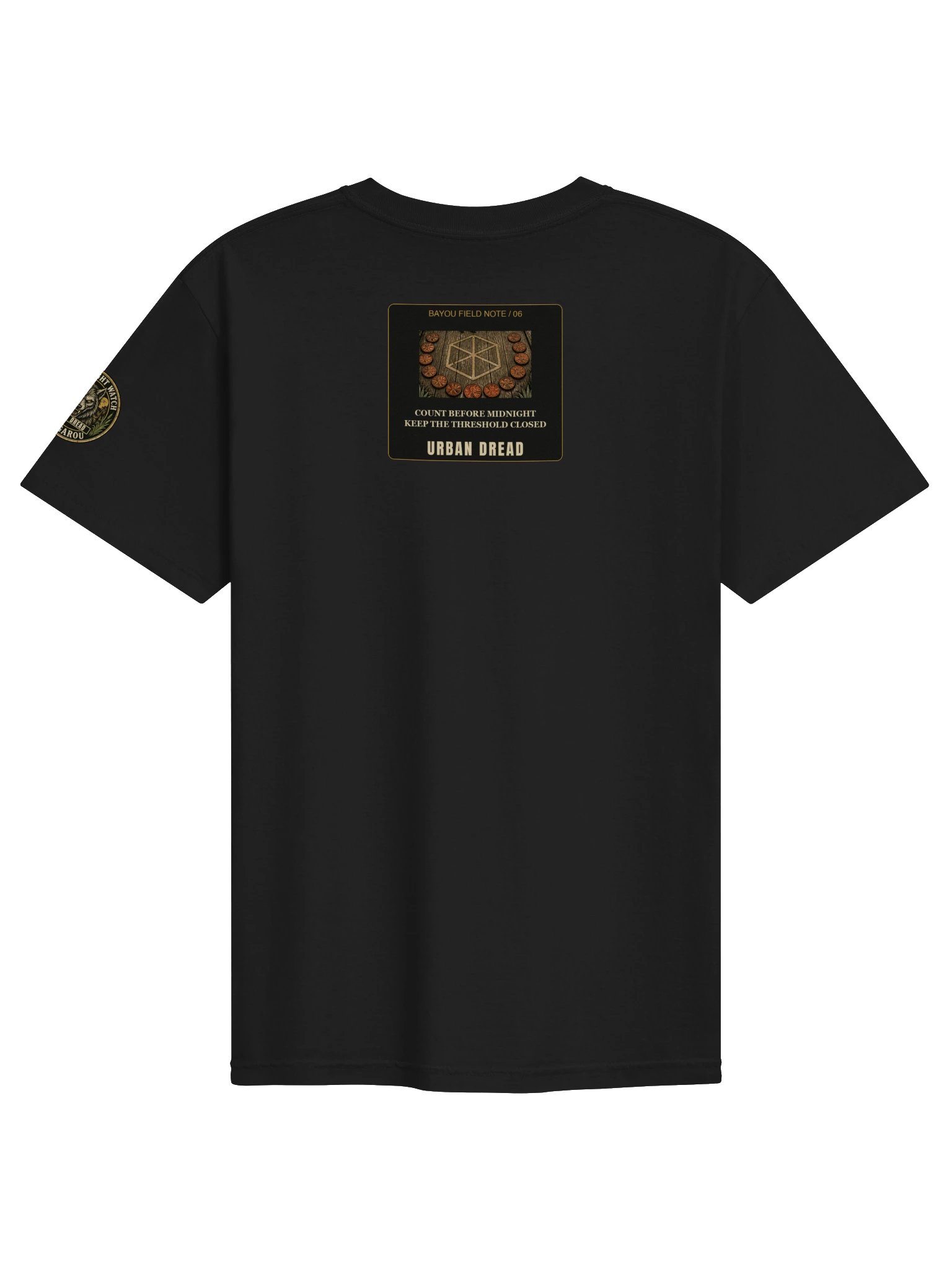 Rougarou — Thirteen at the Threshold Night Watch Tee product image (2)